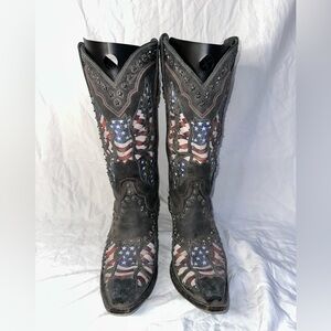 DISCONTINUED: LANE BOOTS - OLD GLORY